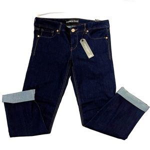 New With Tags Women’s Express Cropped Skinny Stella Low Rise Size 8